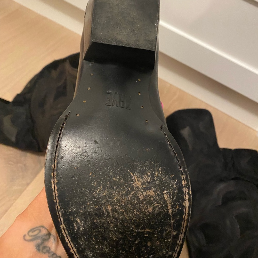 Frye over the knee boots